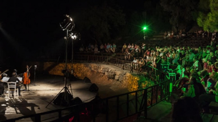 Samos'taki Pythagoreion Tiyatrosu, Genç Sanatçılar Festivali'ne ev sahipliği yapıyor