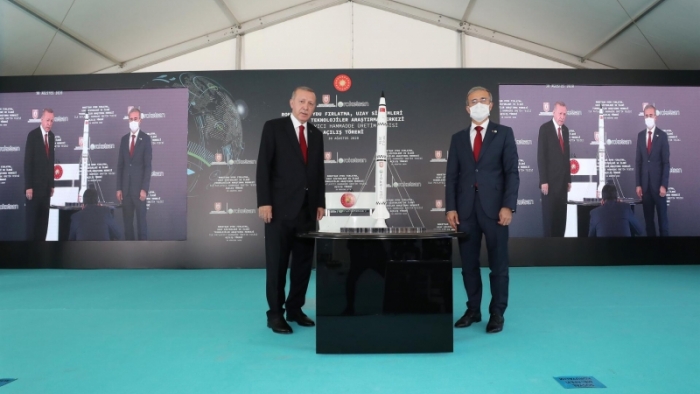 Türkiye, yerli üretim roket ile uzaya ilk adımını attı