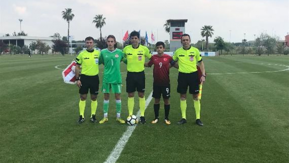 U14 Milliler, Gürcistan ile 0-0 berabere kaldı