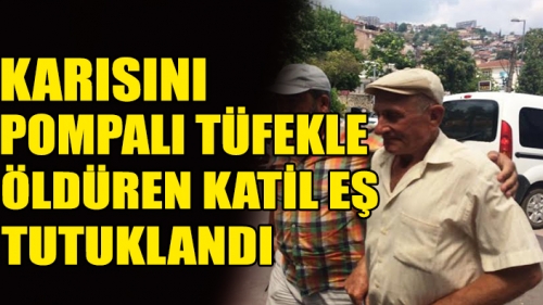 10 senelik karısını acımadan öldürdü
