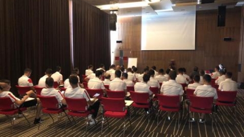 Üst Klasman Hakemleri sezon öncesi hazırlık kampı devam ediyor